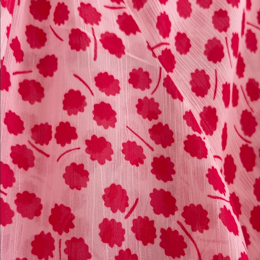 Boden Florence Pink Floral Blouse Size 8 - Picture 4 of 9